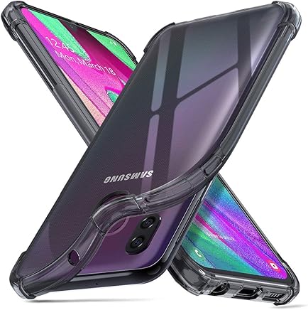 ORNARTO Funda Samsung A40,A40 Carcasa Silicona Transparente Protector TPU Airbag Anti-Choque Ultra-Delgado Anti-ara?azos Case Caso para Tel?fono Samsung Galaxy A40(2019) 5,9