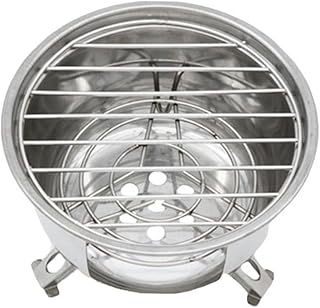 GANAZONO 1 Conjunto De Churrasqueira Mini Churrasqueira A Carvão Pequena Churrasqueira De Acampamento Pequena Churrasqueira Butano Queimador De Butano Wok Queimador De Mochila Fogão A Gás