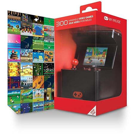 Amazon.com: My Arcade Retro Arcade Machine X Playable Mini Arcade: 300 ...