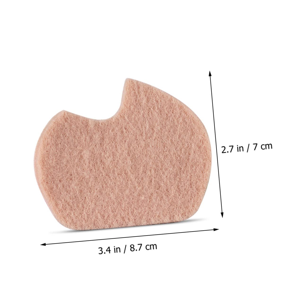 Healvian 5 Sets Vorfußpolster Atmungsaktiv Leicht Und Robust Für Fersen- Und Wundsein 6 Paar X 5