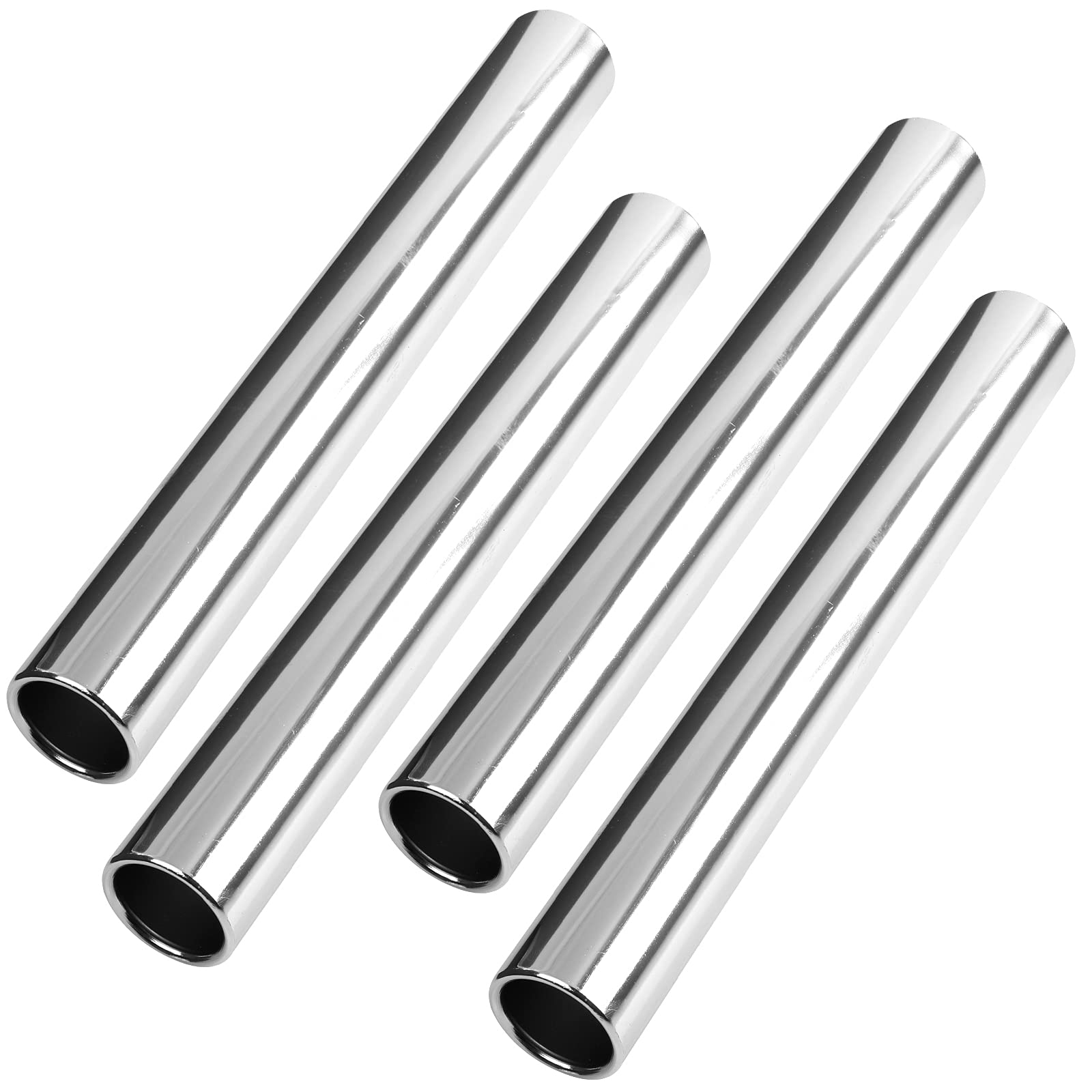 Bâtons de relais en aluminium, équipements de course pour course à pied, résistant à la corrosion, surface lisse haute résistance, convient pour les sports de plein air et les athlètes