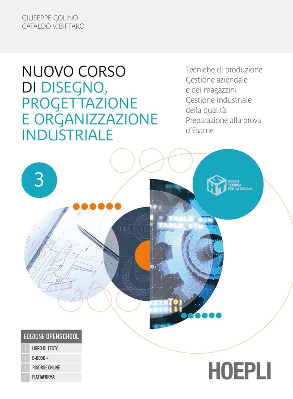 Nuovo corso di disegno e progettazione industriale. Tecniche di produzione. Gestione aziendale e dei magazzini. Per le Scuole superiori. Con e-​book. Con espansione online (Vol. 3)