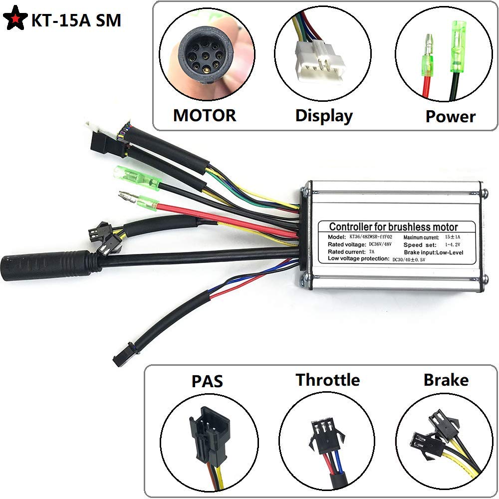 Amazon | RICETOO 36V / 48V 250W 16インチ/ 20インチ/ 24インチ/ 24