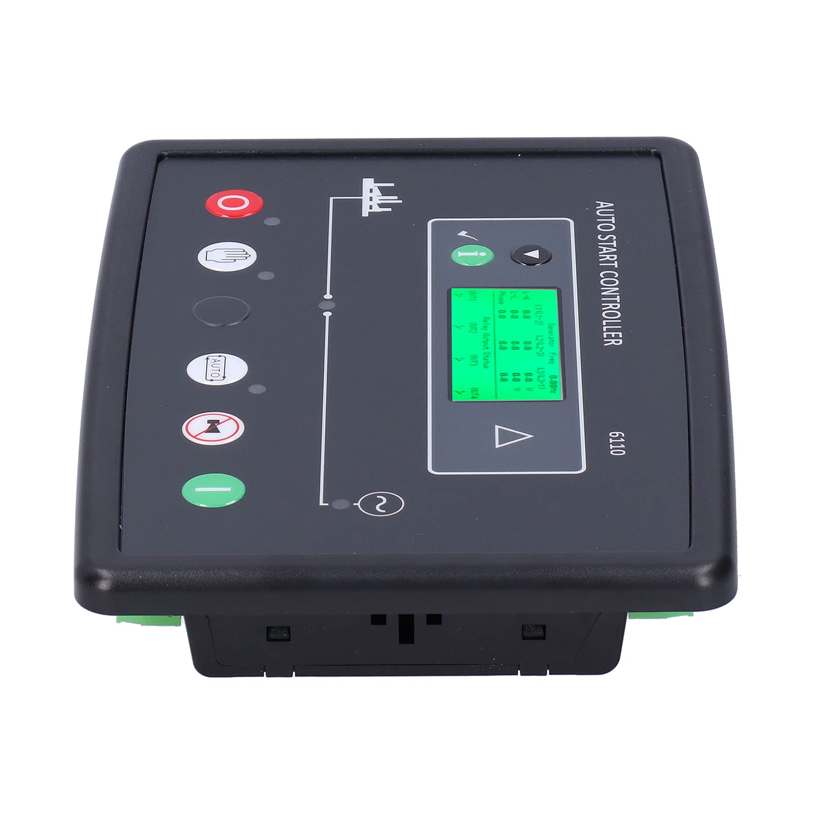 FTVOGUE Módulo de Control de Generador DSE6110, Pantalla LCD 8-35V DC
