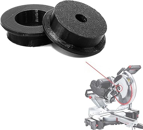 ODO LUCK 2 piezas de repuesto para arandela de protección de cuchilla para sierra ingletadora modelo Almirante 64686, accesorio de repuesto