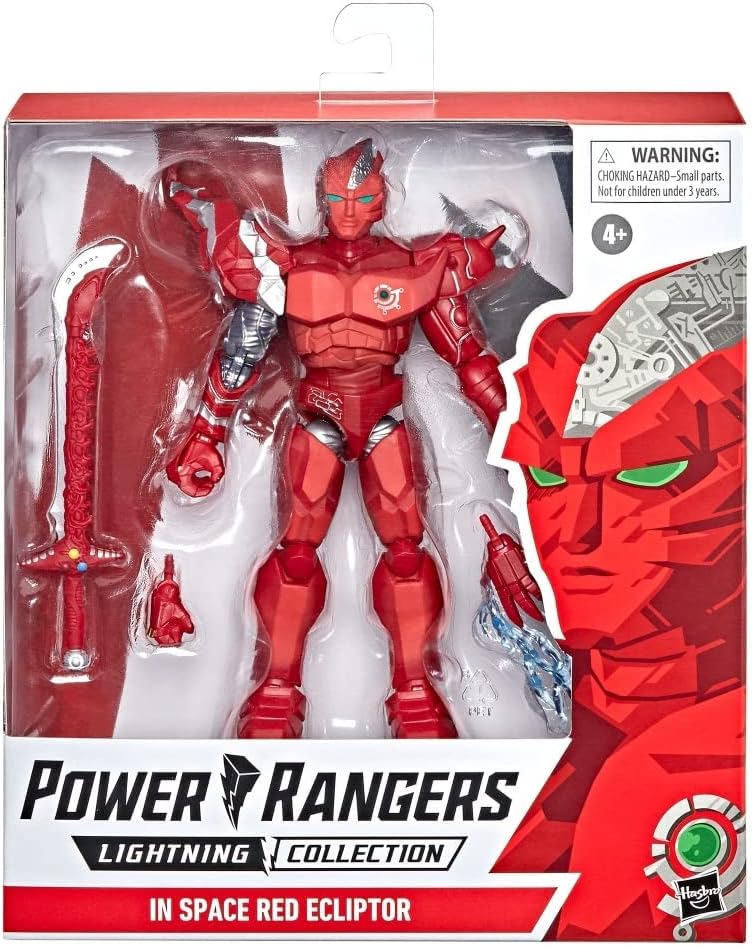 Power Rangers Lightning Collection in Space Red Ecliptor 6-inch Action Figure for Ages 4 and Up