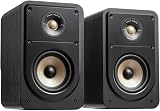 Polk Audio SIGS15ELBK Signature Elite Es15, High Resolution Bookshelf Speakers For Home Theater, Stereo Speakers, Black - 2