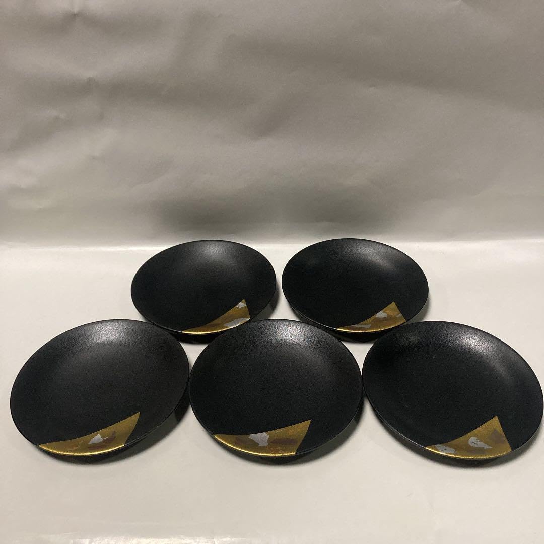 楽焼　檜垣青子作　三色皿　菓子皿　桂窯 楽焼 檜垣青子作 三色皿 菓子皿 桂窯 楽焼 檜垣青子作 三