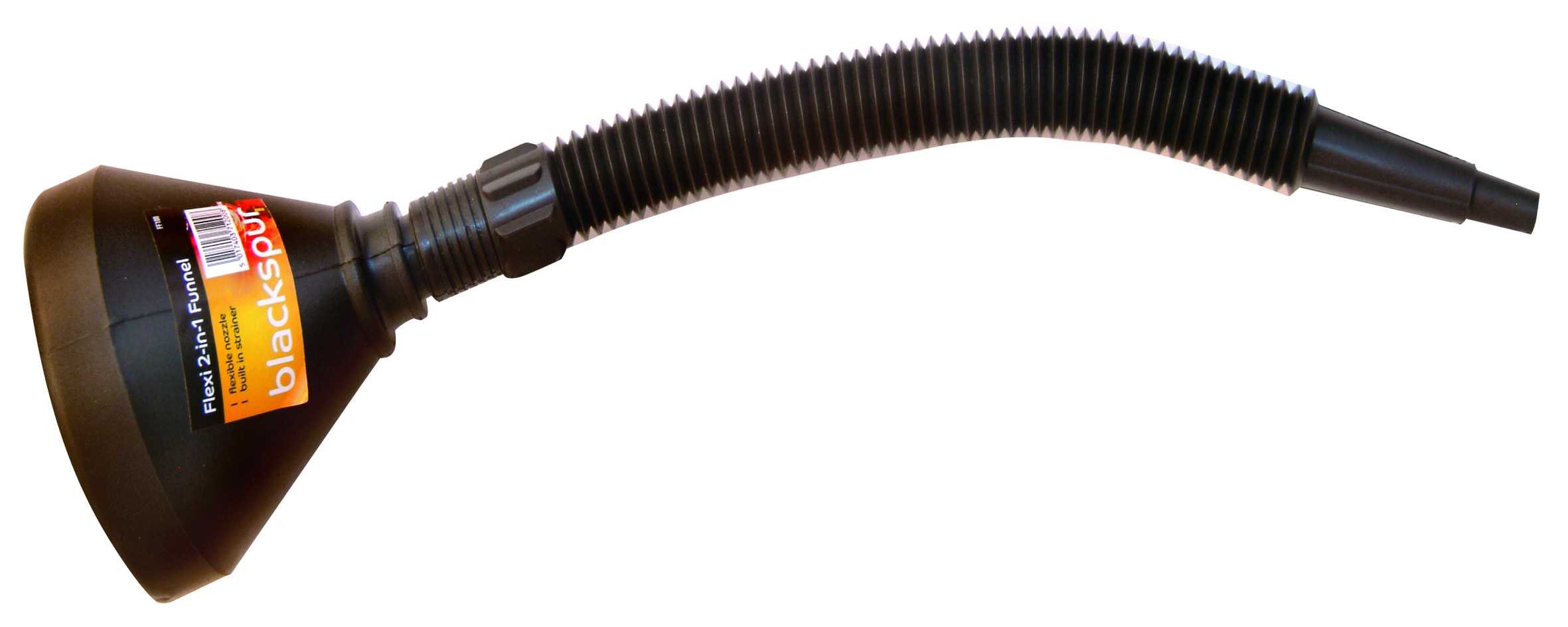 Large Flexible Spout Car Funnel Petrol Diesel Screen Wash Oil Fuel Extendable