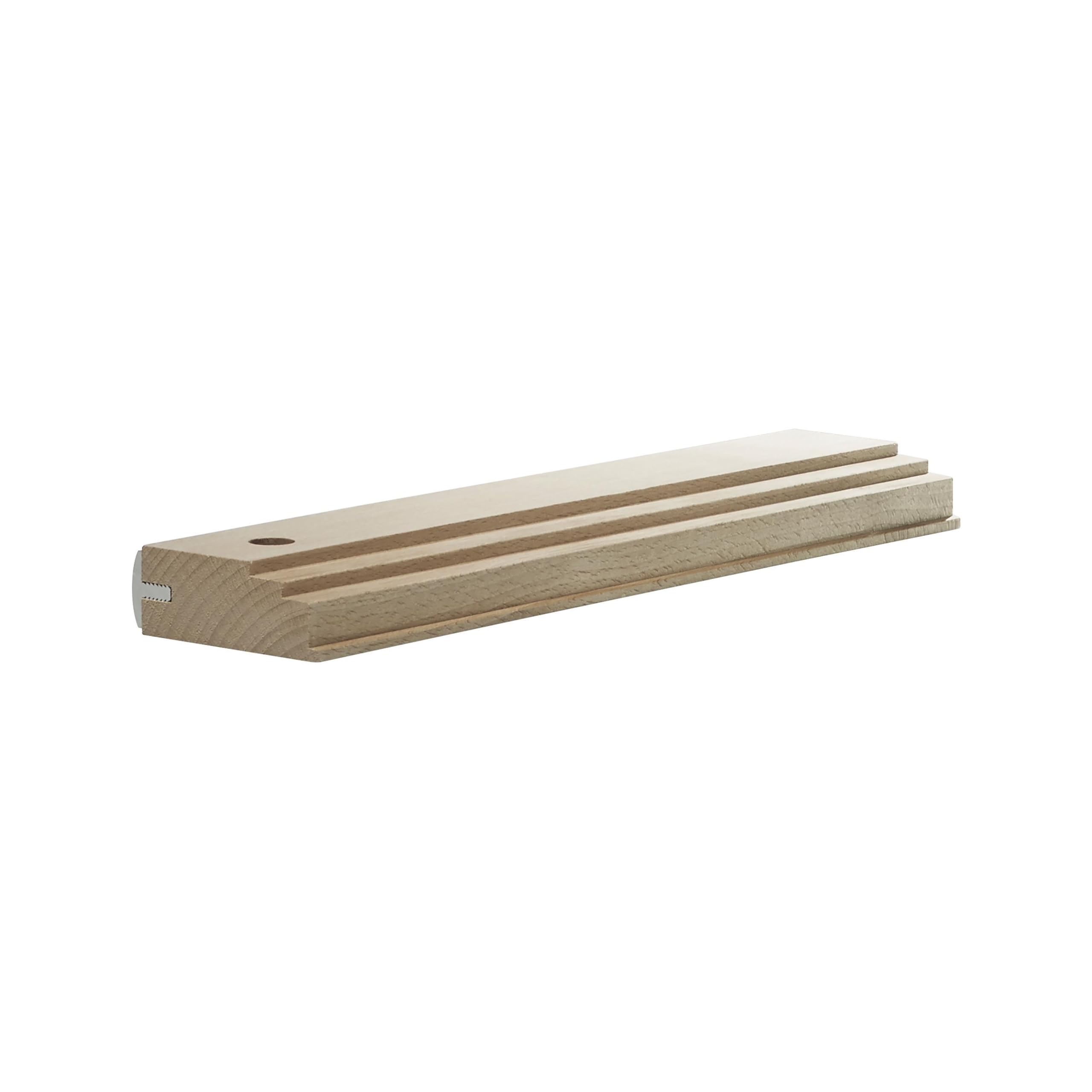 wolfcraft Taco de madera "profesional" I 6947000 I Taco de madera para trabajo continuo