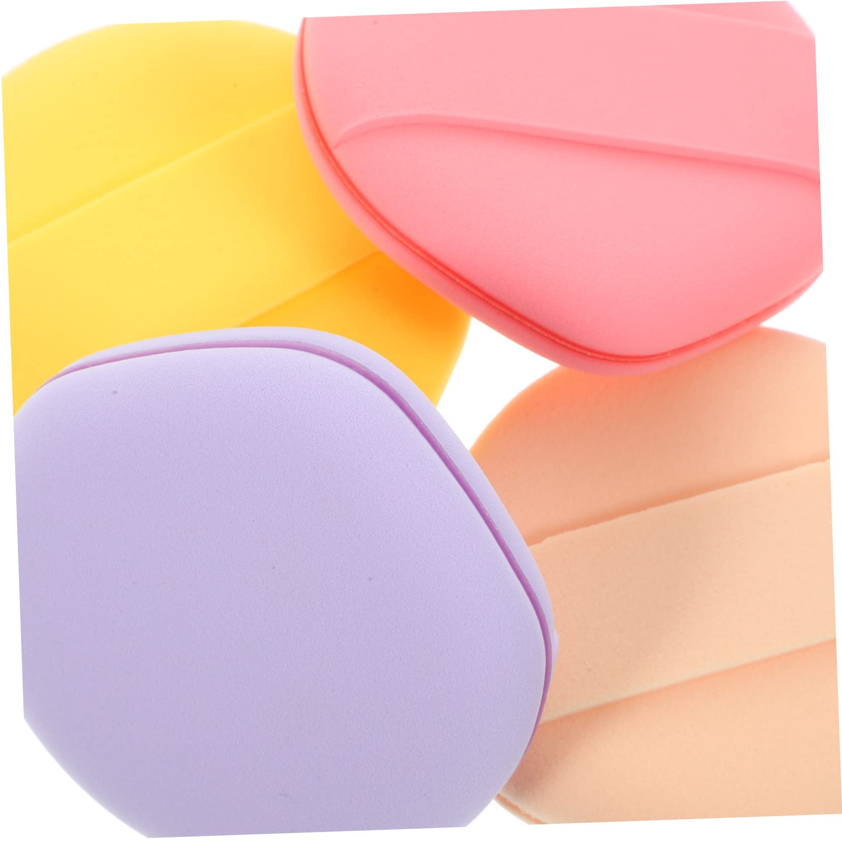 Housoutil 16 Pz piumino da cipria spugne per il trucco per il viso +intrecciatura+strumenti per il trucco spugnetta rotonda per il trucco allargare nastro