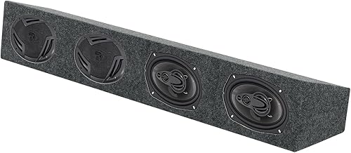 Miniatura 1 de Rockville 4 Altavoces RV694A 6x9 1000W de 4 vías  caja de bocina cuádruple