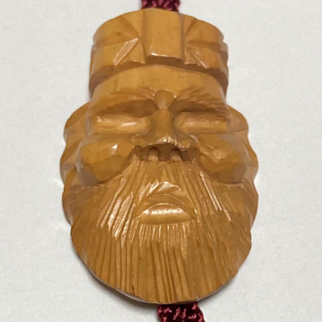 Amazon.co.jp: ループタイ アイヌ木彫り 木製 工芸品 北海道 彫刻 
