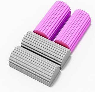 4-Pack Damp Clean Duster Sponge,Damp Duster,Magic Eraser,Damp Duster Sponge Blind Cleaner Duster Tool,Brush for Cleaning Blinds,Glass,Baseboards,Vents,Railings,Mirrors,Window Track Grooves and Faucets
