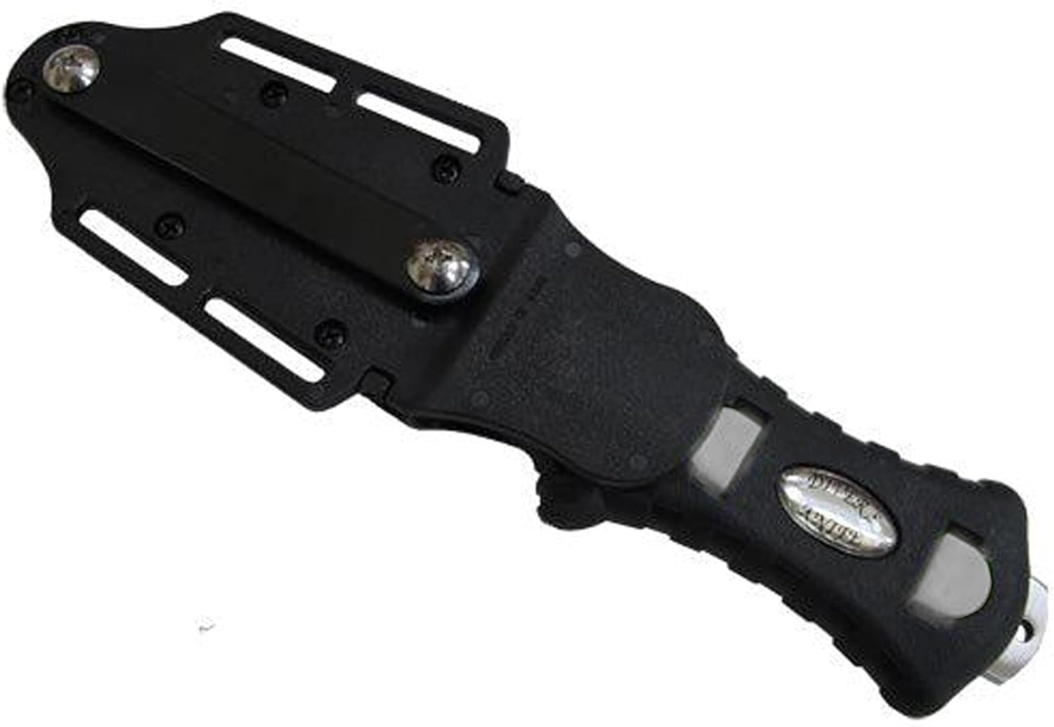Scuba Choice Compact 7" Stainless Steel Point Tip BCD Knife, 420 Stainless Steel Blade, Ergonomic Moulded Nylon Grip, Compact for Scuba Diving, Outdoor & Survival Use