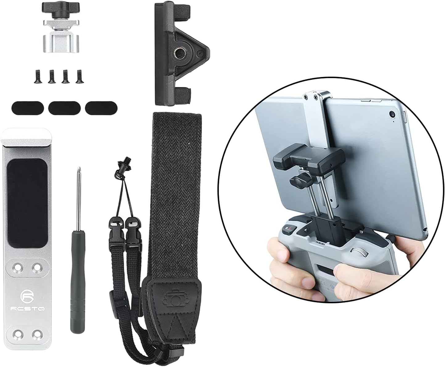 Alloy Tablet Mount Bracket Hanging Lanyard for Mini2 &