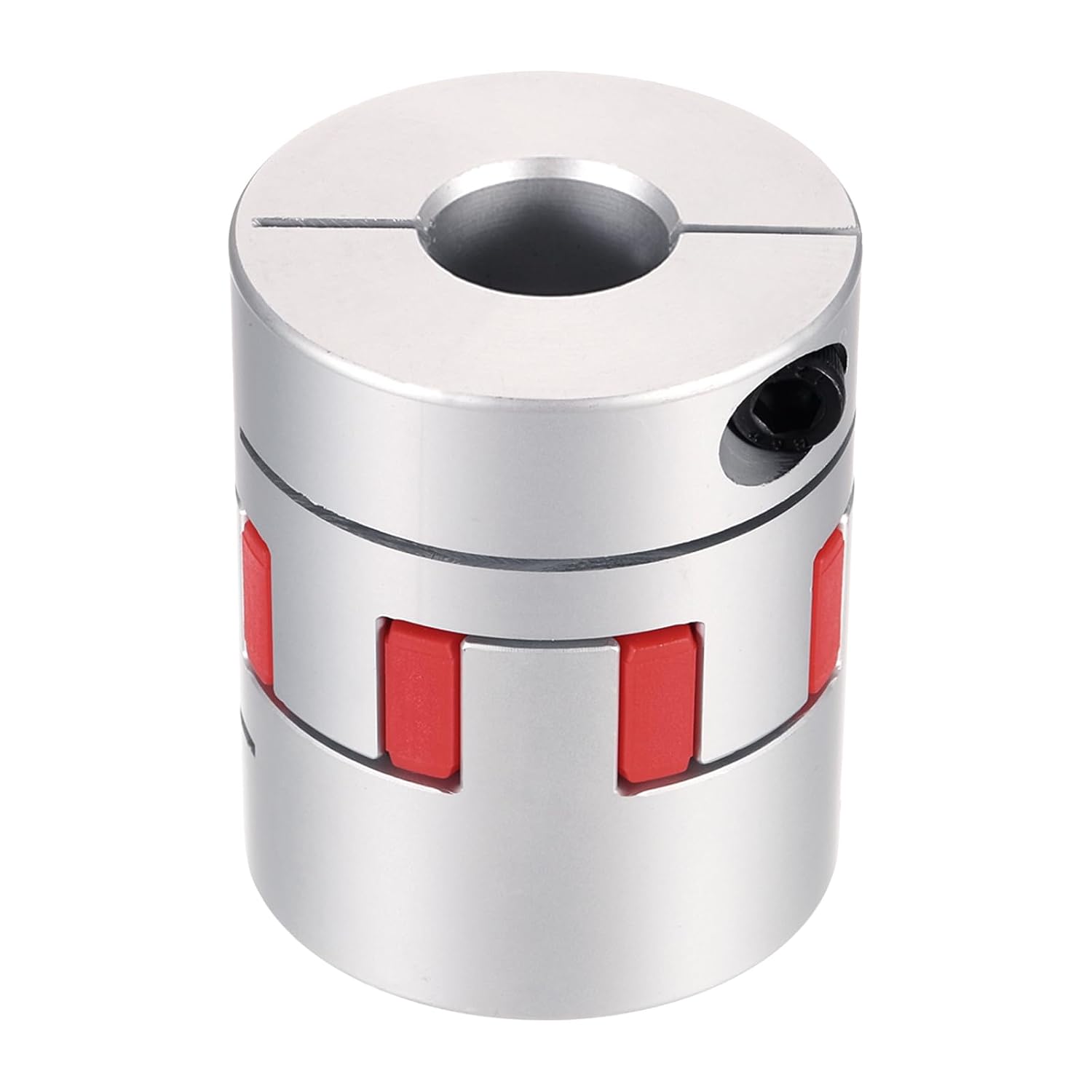 MECCANIXITY Aluminum Shaft Coupling Shaft Coupler 14mm to 18mm Flexible Spider Coupling L50mm x D40mm Coupler Jaw Spider Shaft Joint Connector for 3D Printers DIY CNC Router Milling Machine
