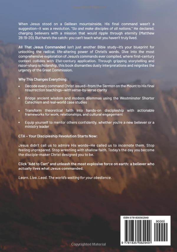 All That Jesus Commanded: Disciples Know His Commands - Image 2