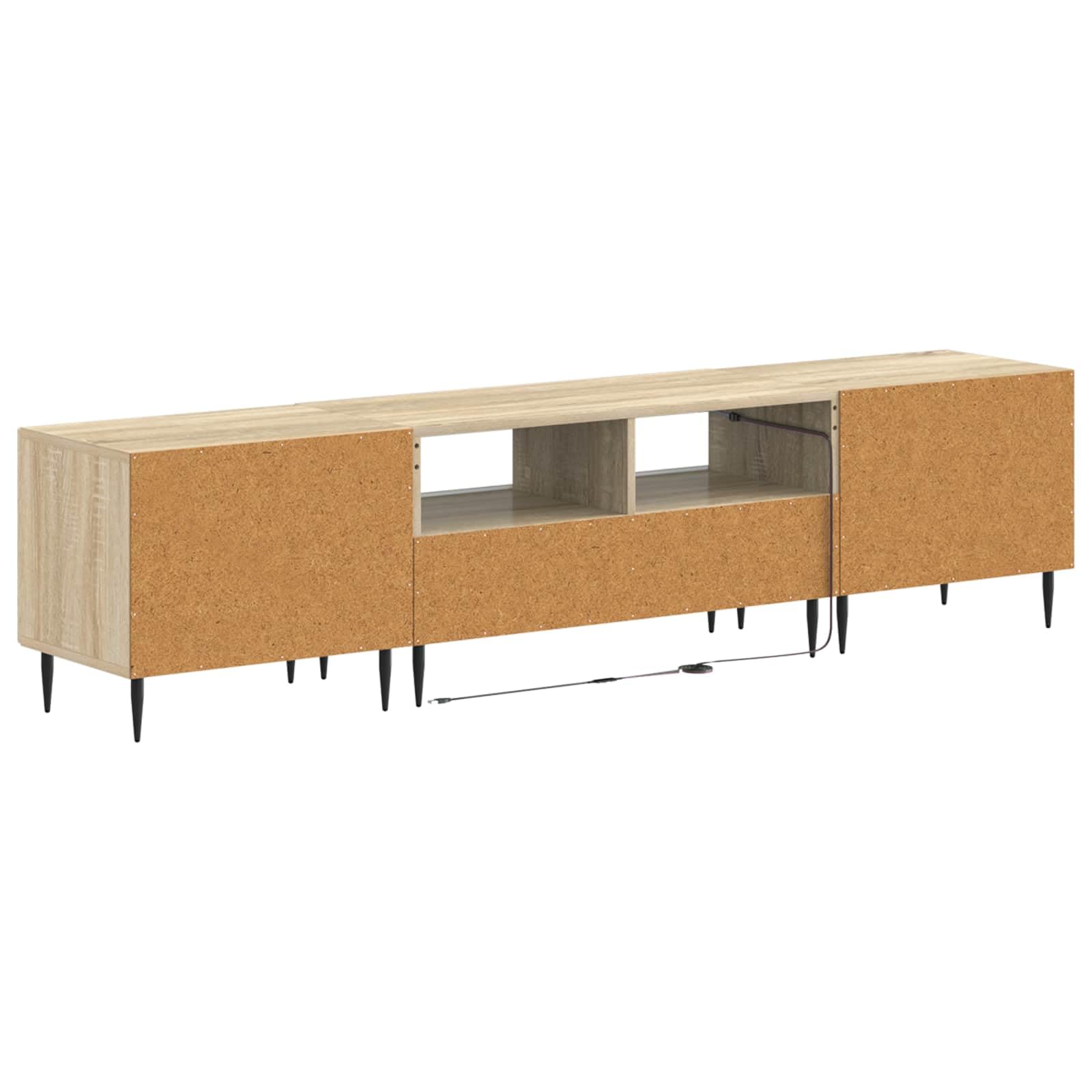 Sonoma - Mueble de TV (3 piezas, madera de roble)