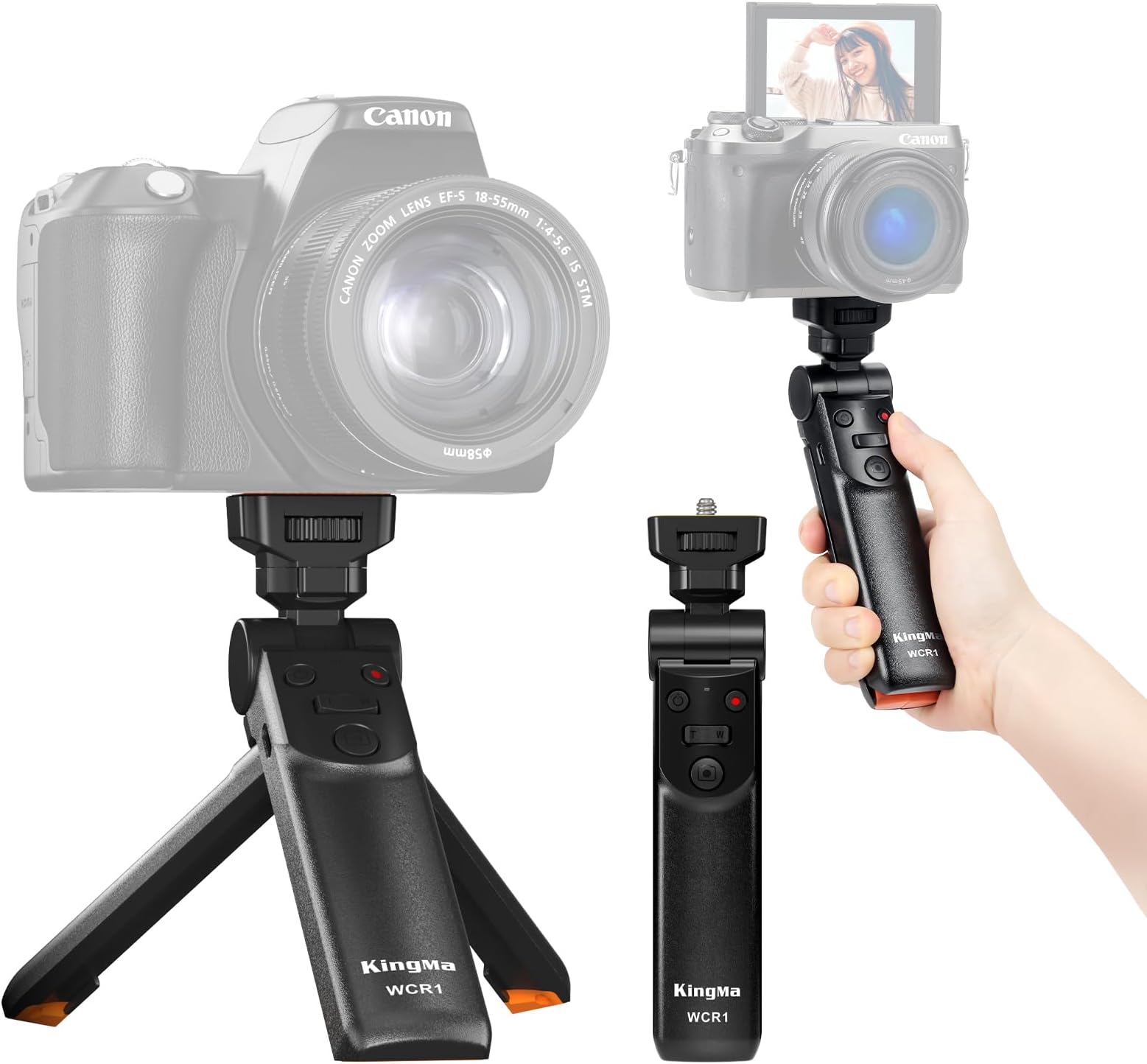 King Ma Mini Tripod for Camera Canon Tripods with Wireless