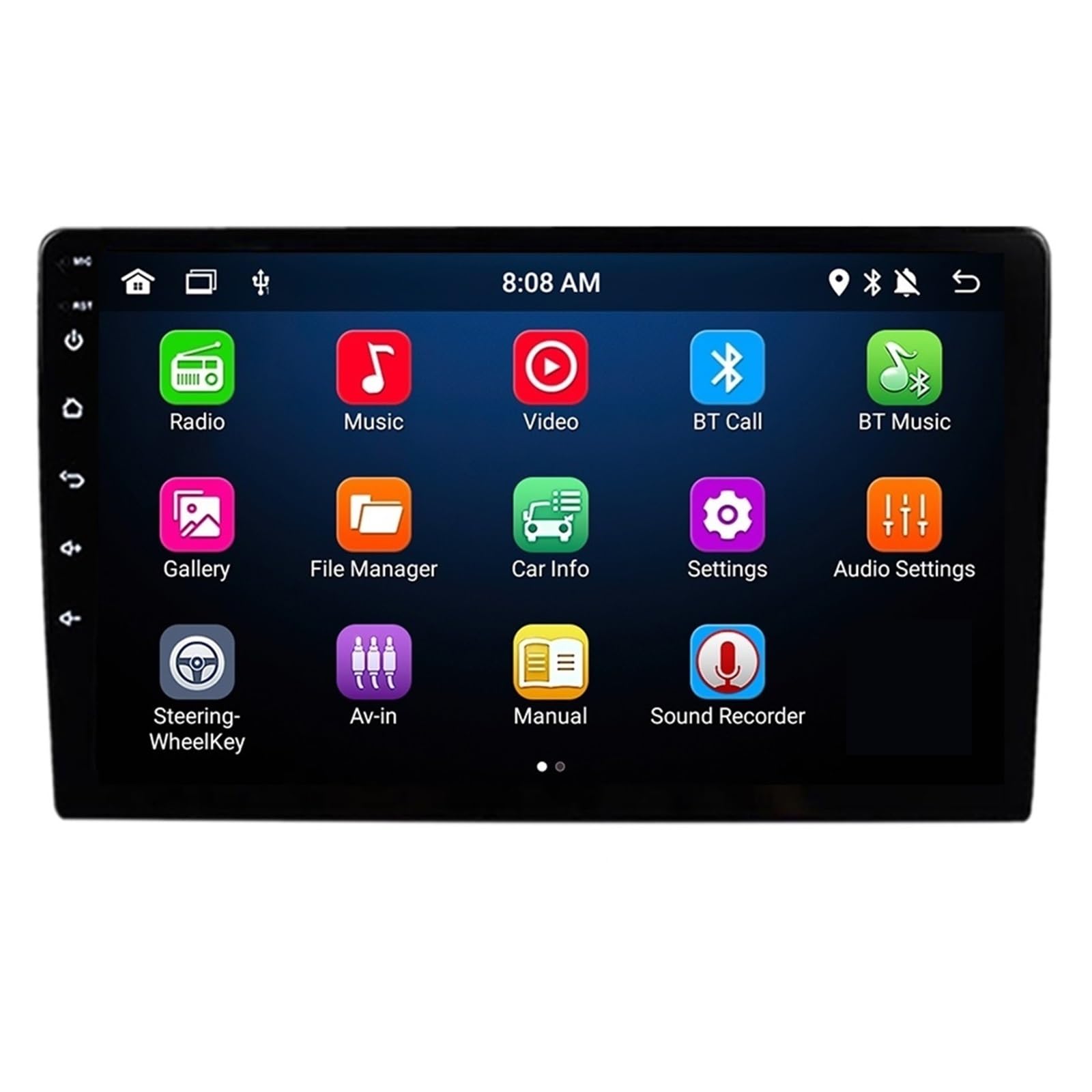 Nawigacja satelitarna Radio Samochodowe Odtwarzacz Multimedialny Radioodtwarzacz Samochodowy GPS Nawigacja Główna(10 WIFI(1-32GB) ISO)