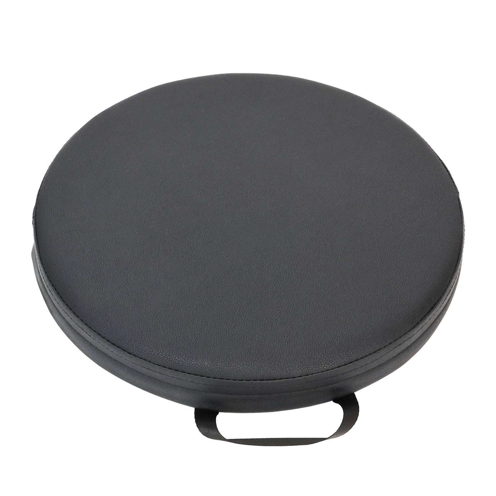 Gwyzax Stool Cushions 35CM Round Cushion Sponge Pad Dining Chair Cushions Outdoor Garden Seat Thicken Pads Stool Non-slip(Black)