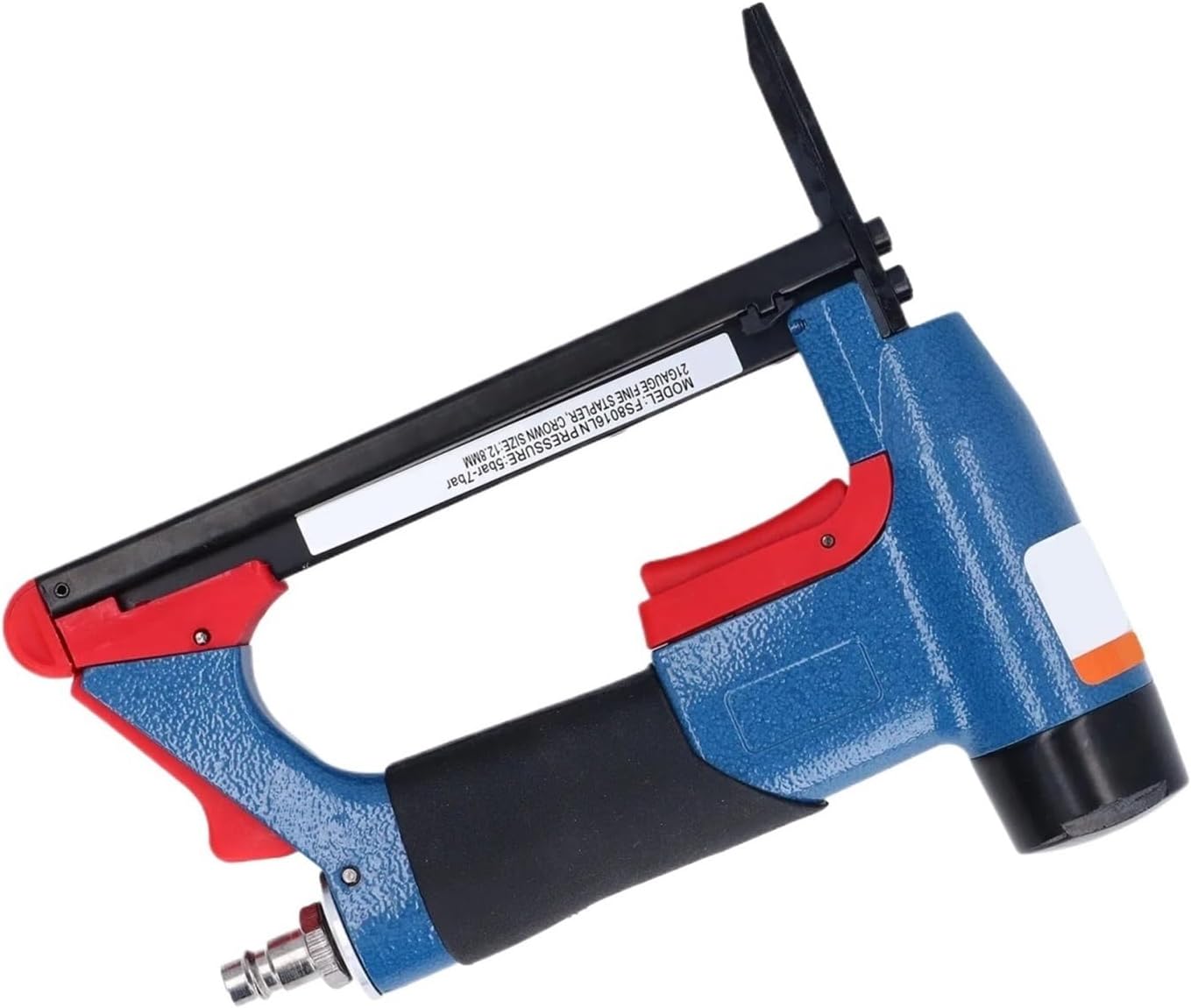 Pneumatic Stapler ，Powered Upholstery Stapler Pneumatic Stapler 70-110 PSI Soft Grip Pneumatic Staple Gun Anti Slip Handle Suitable for 1/4 to 5/8 Inch Staple