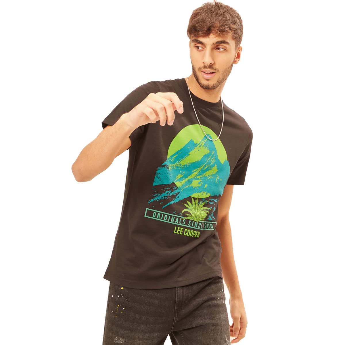 SP-Lee CooperMen 3205010 LOGO TABLE T shirt (pack of 1)