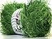 Large 100 gram Skein Jungle Grass Green Eyelash Yarn Ice Packer's Green Fun Fur 164 Yards 22741