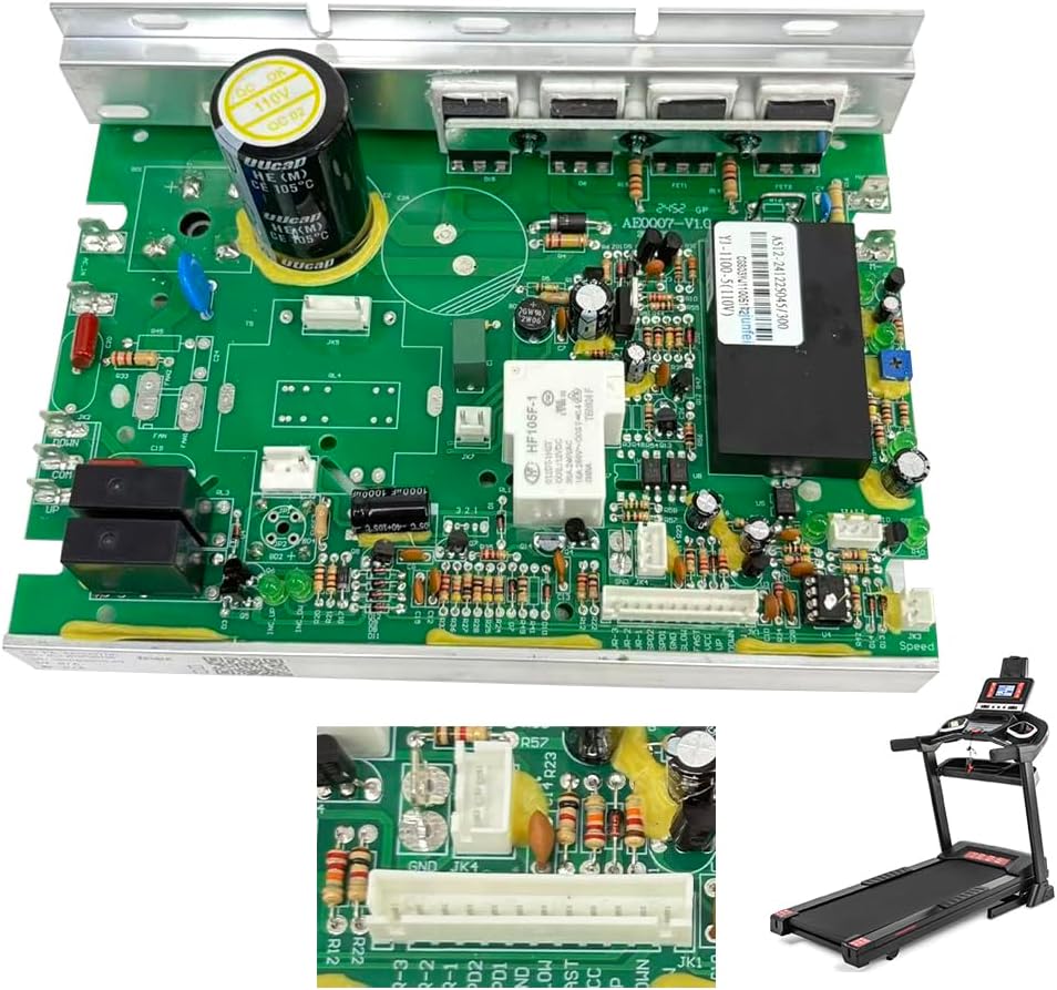 PA-AE00070L YJ-2256L Treadmill Control Board 12 Pins 110V Treadmill Motor Controller D020105 Fits for Sole F63 F65 - Part AE00070L, AE0007EL, AE0007V10