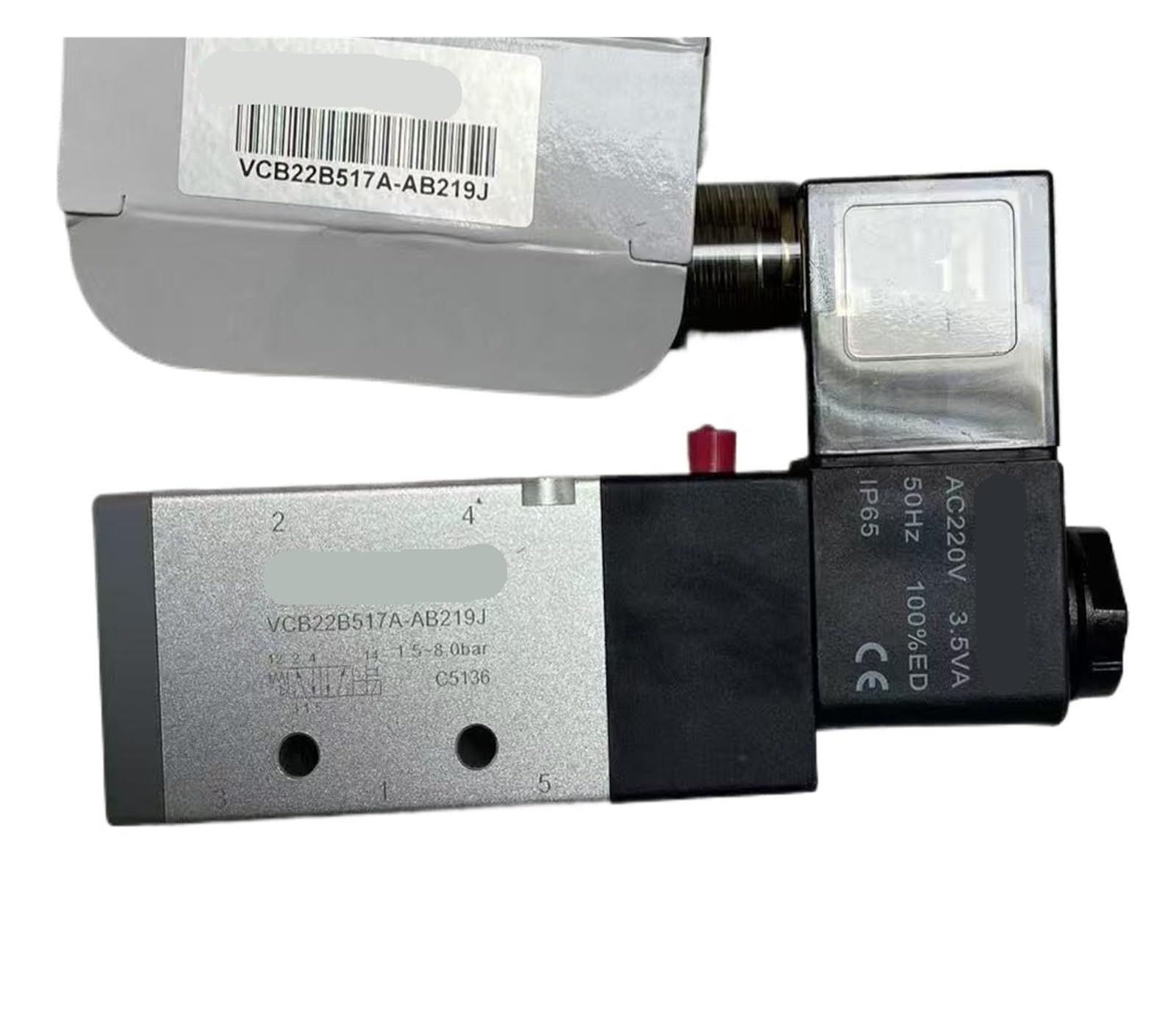 Kkhcmzpi One Color Vcb22b517a-Ab219j, Solenoid Valve, G1/4 'Thread, Ac220v