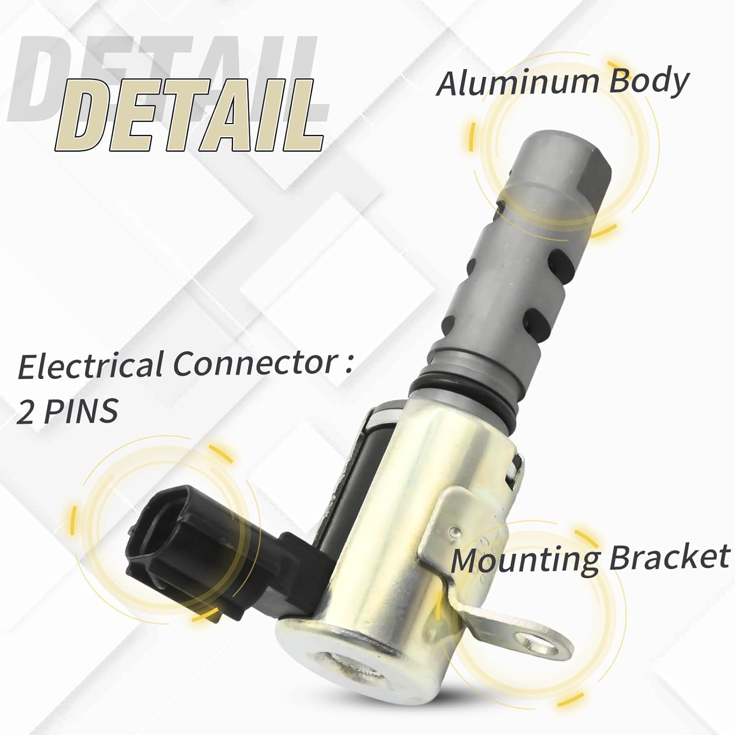 1 Pair 1533020010 Engine Variable Valve Timing VVT Solenoid, Replacement for Lexus ES300 ES330 RX300, Replacement for Toyota Avalon Solara, Replaces TS1024