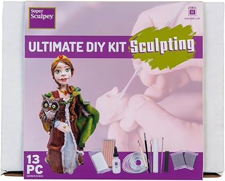 Super Sculpey Ultimate DIY Kit-Sculpting ، Assorted