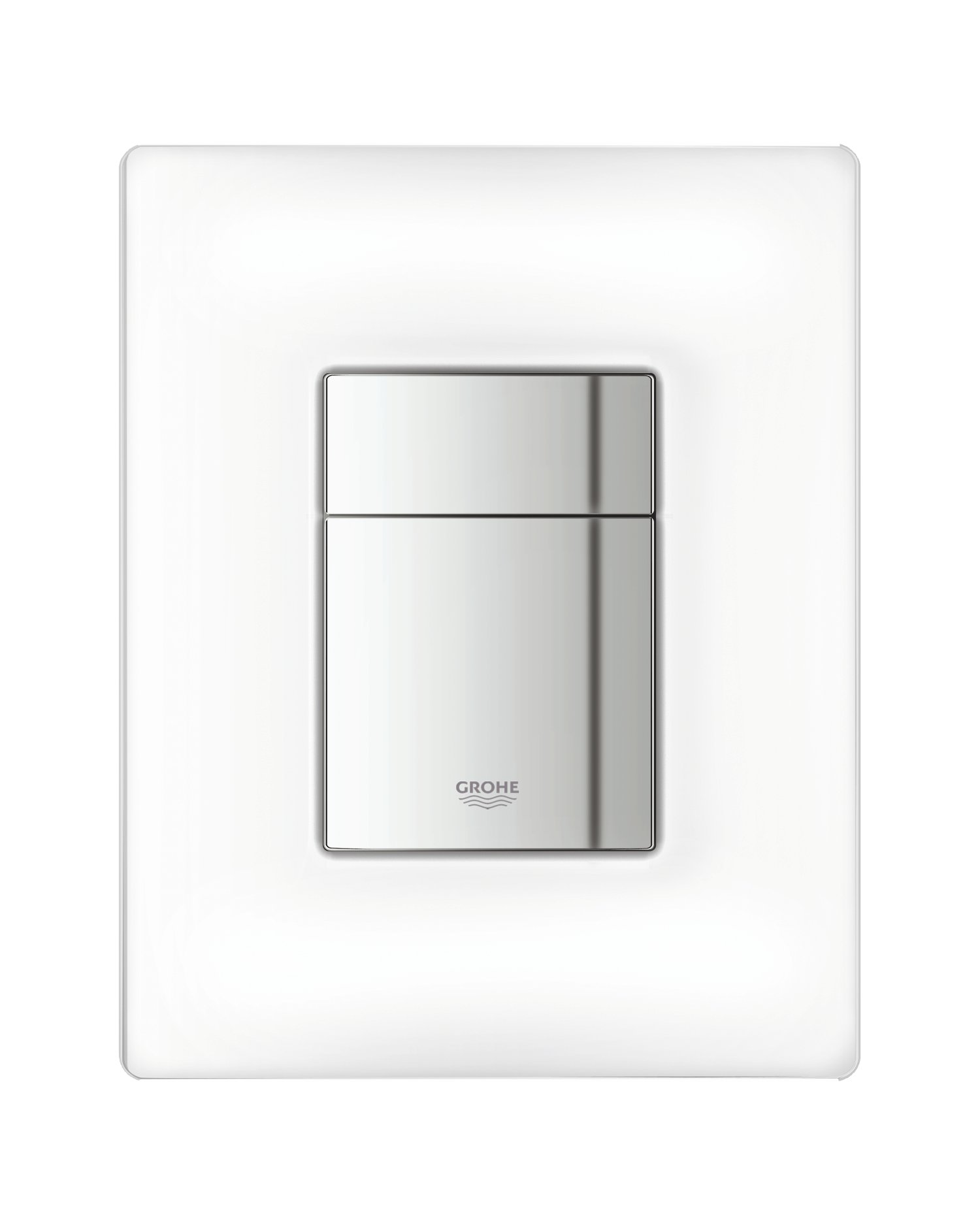 Grohe 38845MF0 Skate Cosmopolitan Plaque de commande WC Verre dépoli