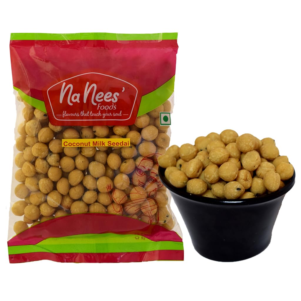 NaNees Foods Thengaipal Seedai | Coconut Milk Seedai | Chettinadu seedai | Pack of 2 X 175 g (B0CFFXQ3N2) Amazon Price History, Amazon Price Tracker