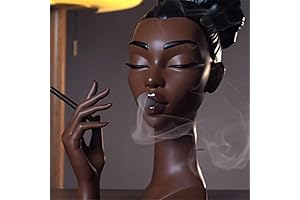 Solange Head Incense Burner Black Women: An Enchanting Décor for a Serene Ambiance