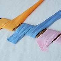 Vista 2 de Hilo de camiseta de 130 yardas, tejido de ganchillo de tela de ganchillo, hilo de camiseta de color sólido para principiantes de ganchillo