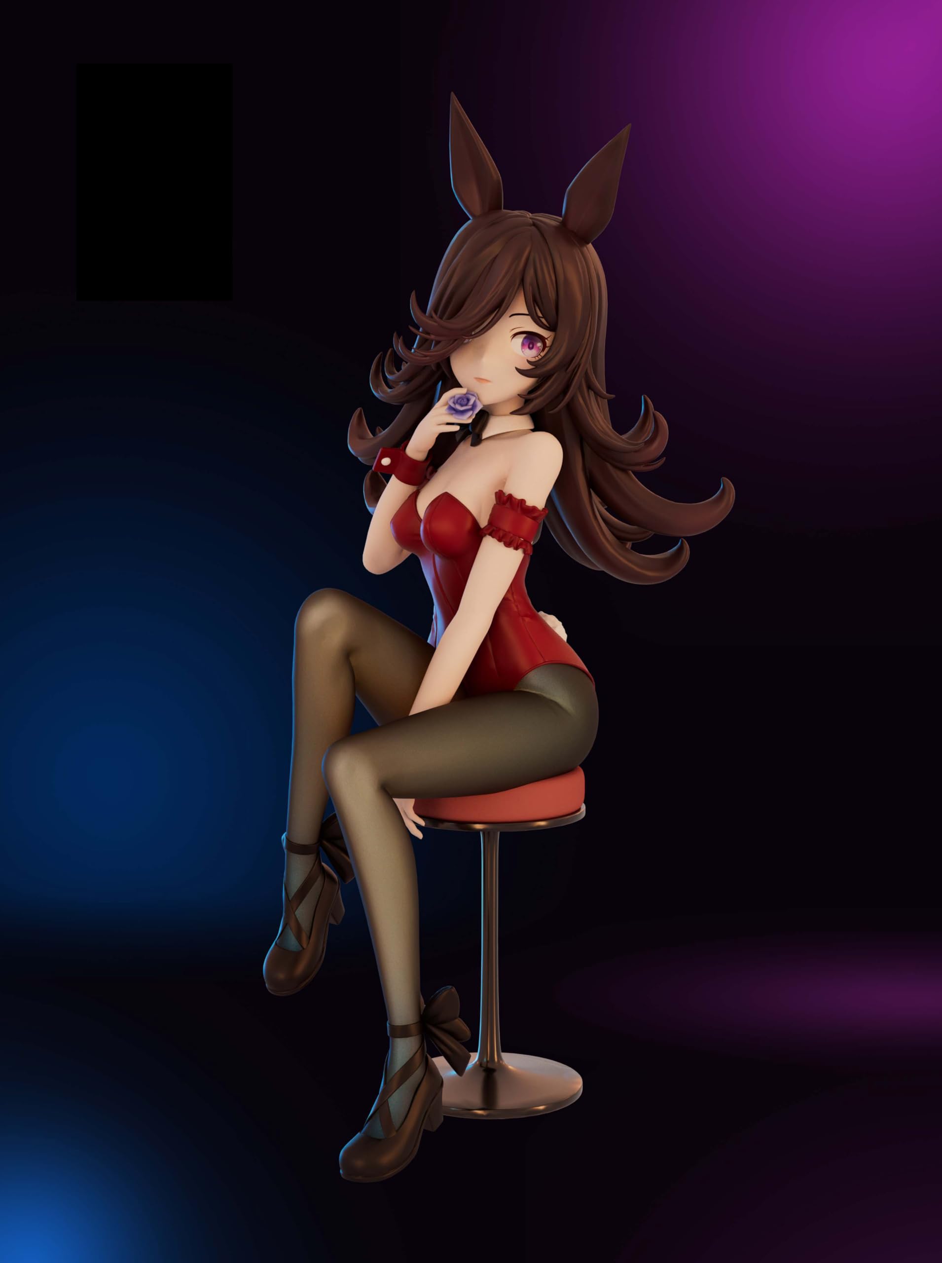 Amazon.co.jp: ライスシャワー フィギュア バニーVer. 1/7