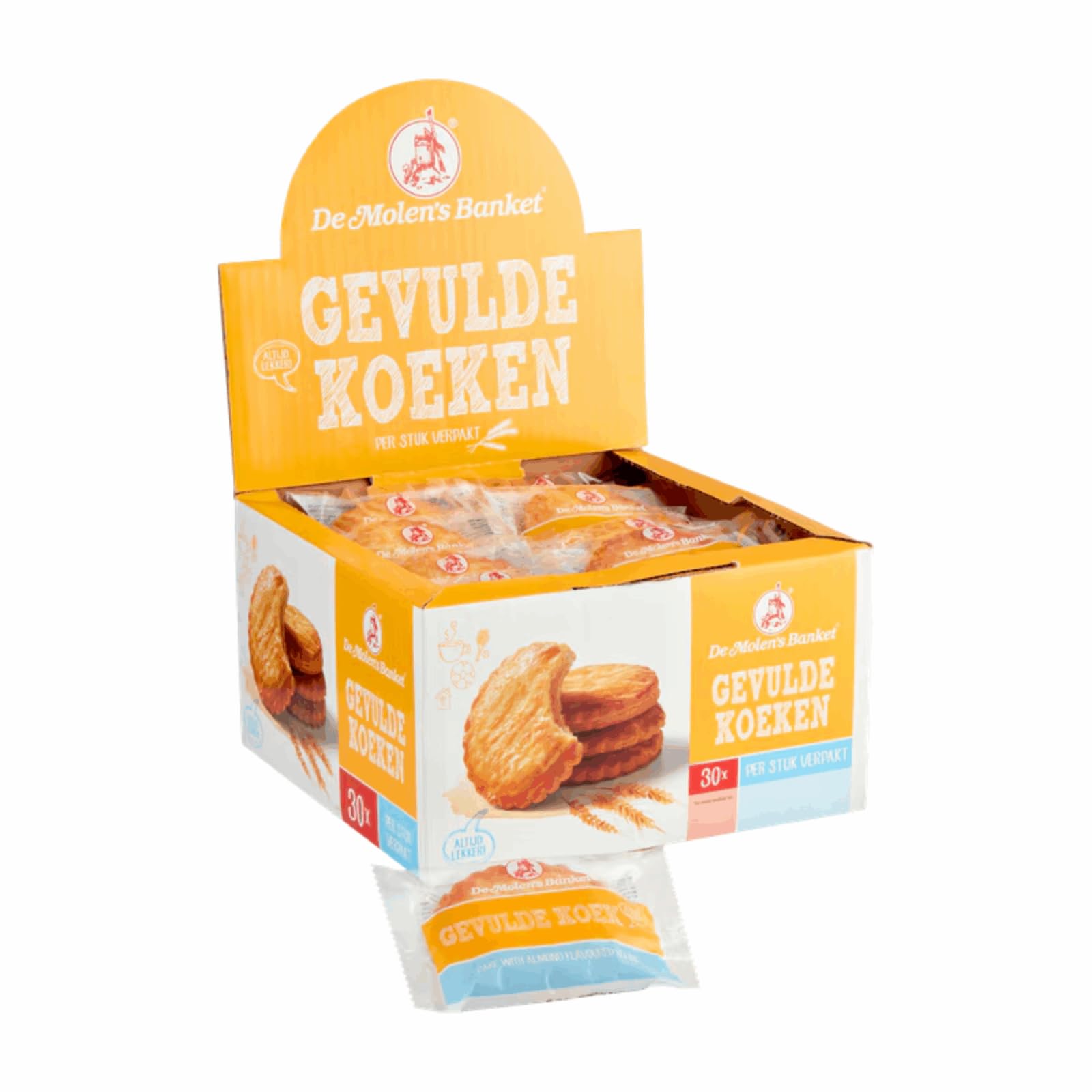 Mill Gefüllte Kuchen je 50 g, Karton 30 Stück