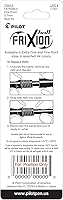 Vista 4 de Pilot FriXion recarga de bolígrafo de tinta de gel, paquete de 2, Azul