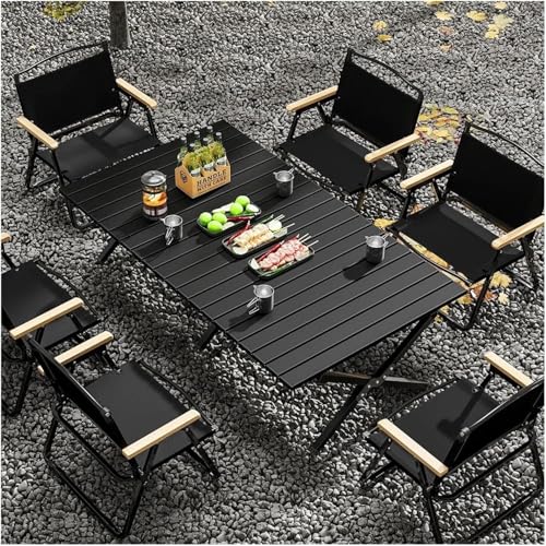Table de camping pliante 120cm légère pour solution repas sans encombrement - 3