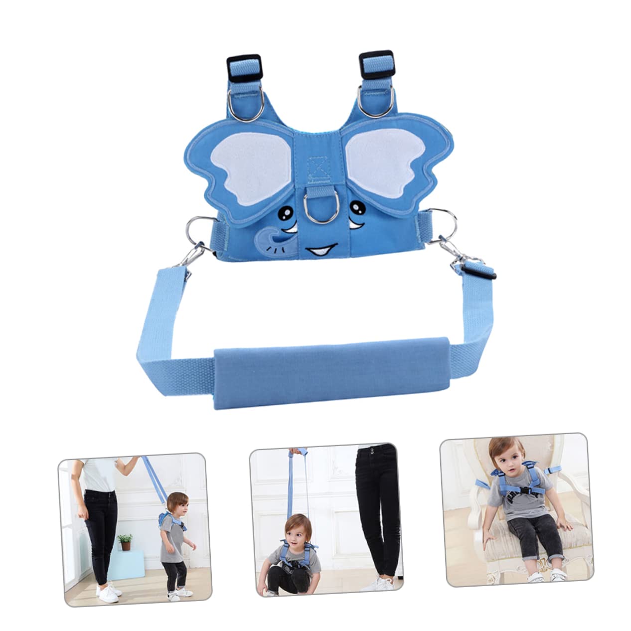 Toddler Anti-Lost Leash Backpack Harness Child Safety Tether for Walking Adjustable Sturdy and Comfortable for Boys and Girls