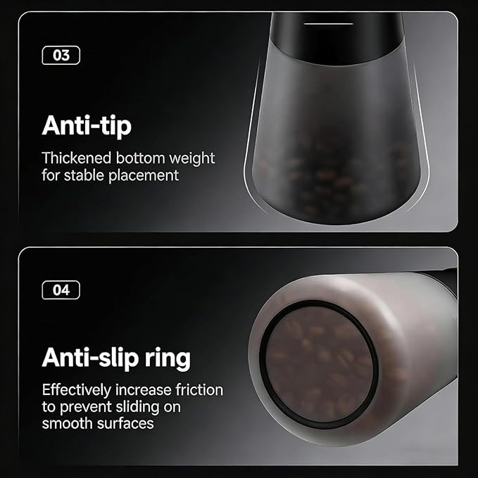 Contenedor de Almacenamiento al Vacío para Granos de Café 650ml miniatura 9