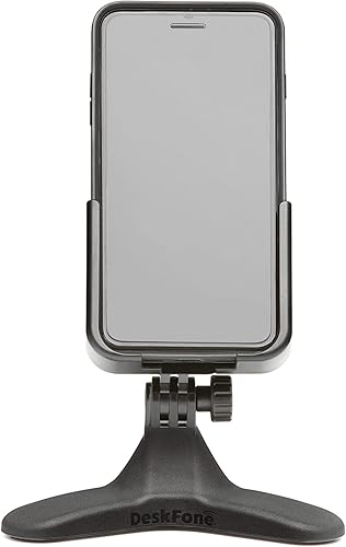 WeatherTech DeskFone - Soporte universal para teléfono celular de escritorio, DeskFone