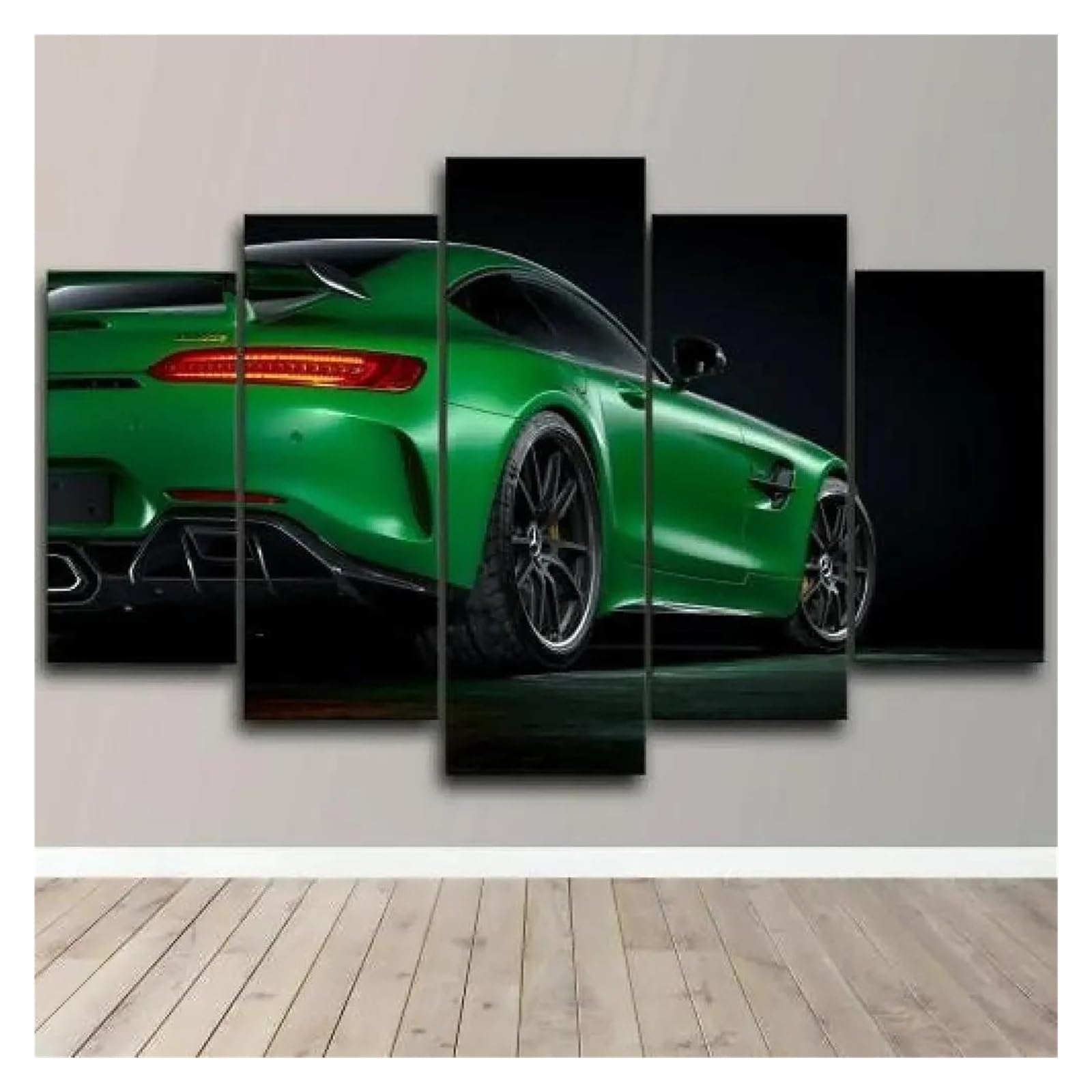 Peinture pour le salon de voiture de luxe pour donner de la vie à un mur