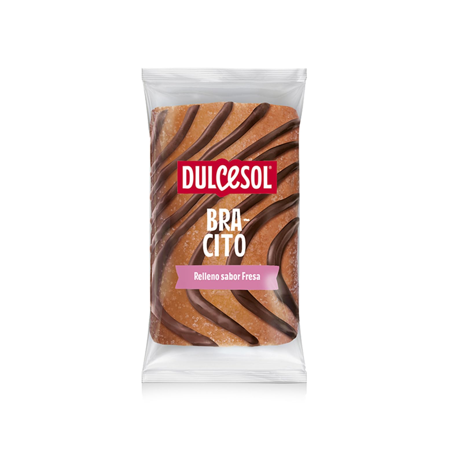 Dulcesol - Bracitos de azúcar, trufa o fresa - Caja de 2 kilos (Bracitos de fresa)