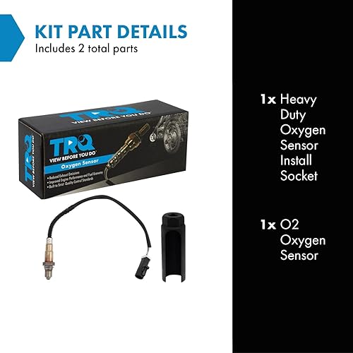 Vista 384 de TRQ Sensor de oxígeno O2 compatible con Ford Edge 2010-2013 Escape Explorer 2010-2012 Fusion Lincoln MKX 2010-2011 Mazda Tribute Mercury Mariner