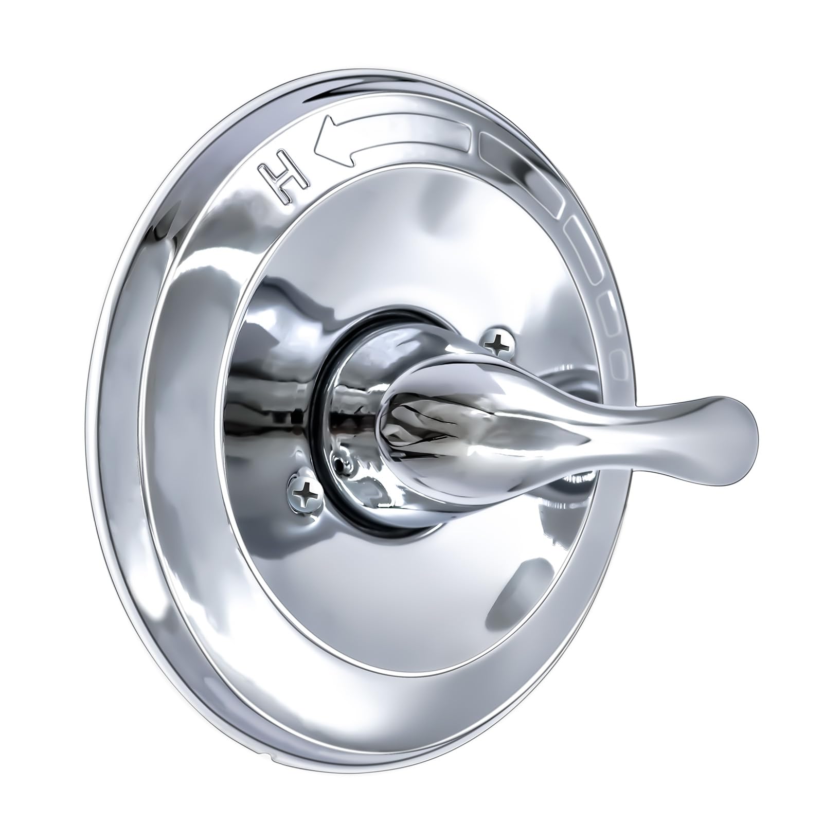 Poignée de douche fini chrome pour vanne Delta R10000 et garniture monofonction T13020