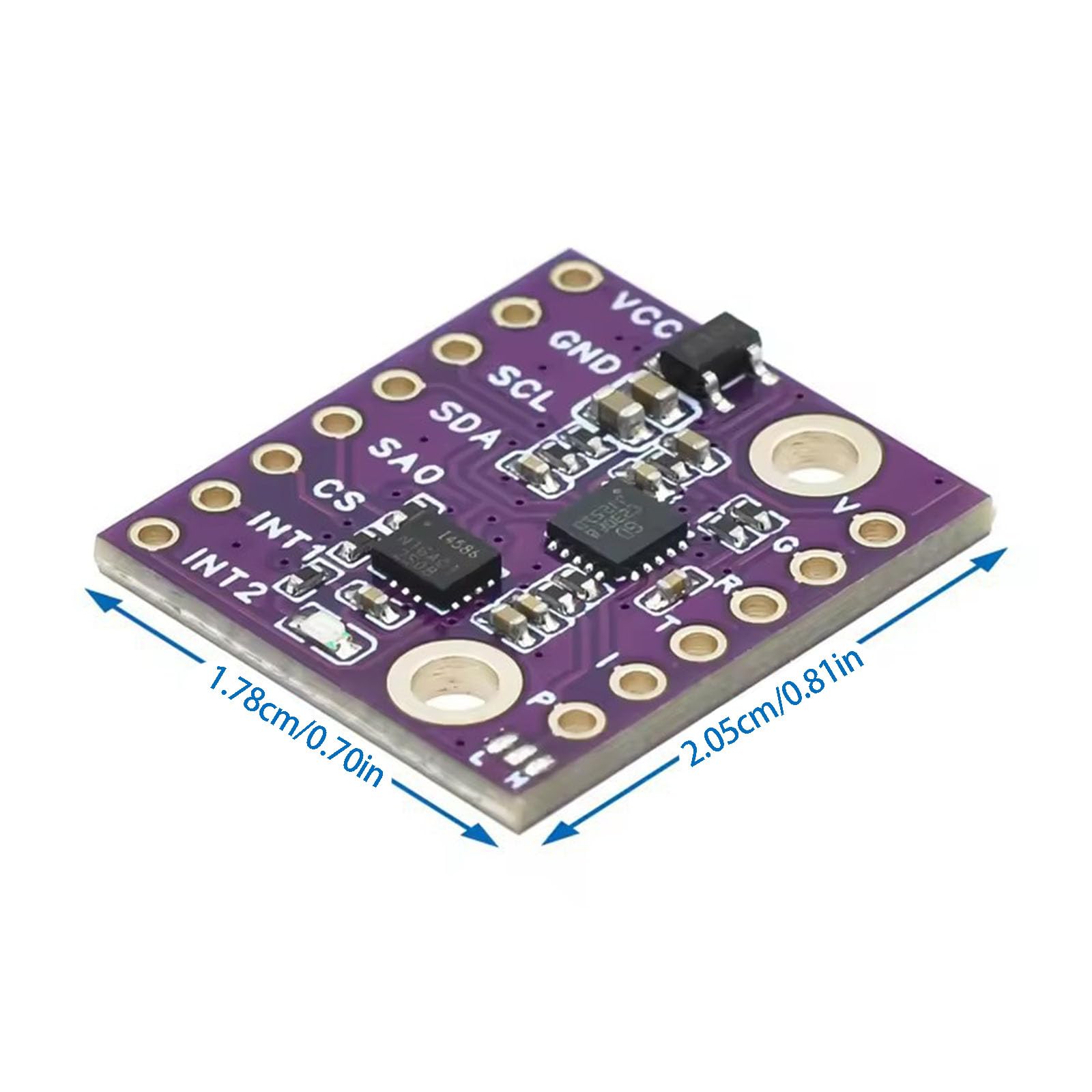 Power 6 Axises ICM 42688 Sensormodul mit schneller Datenausgabe für Projekte und Robotik Hochpräzises Beschleunigungsmesser Gyrokompass