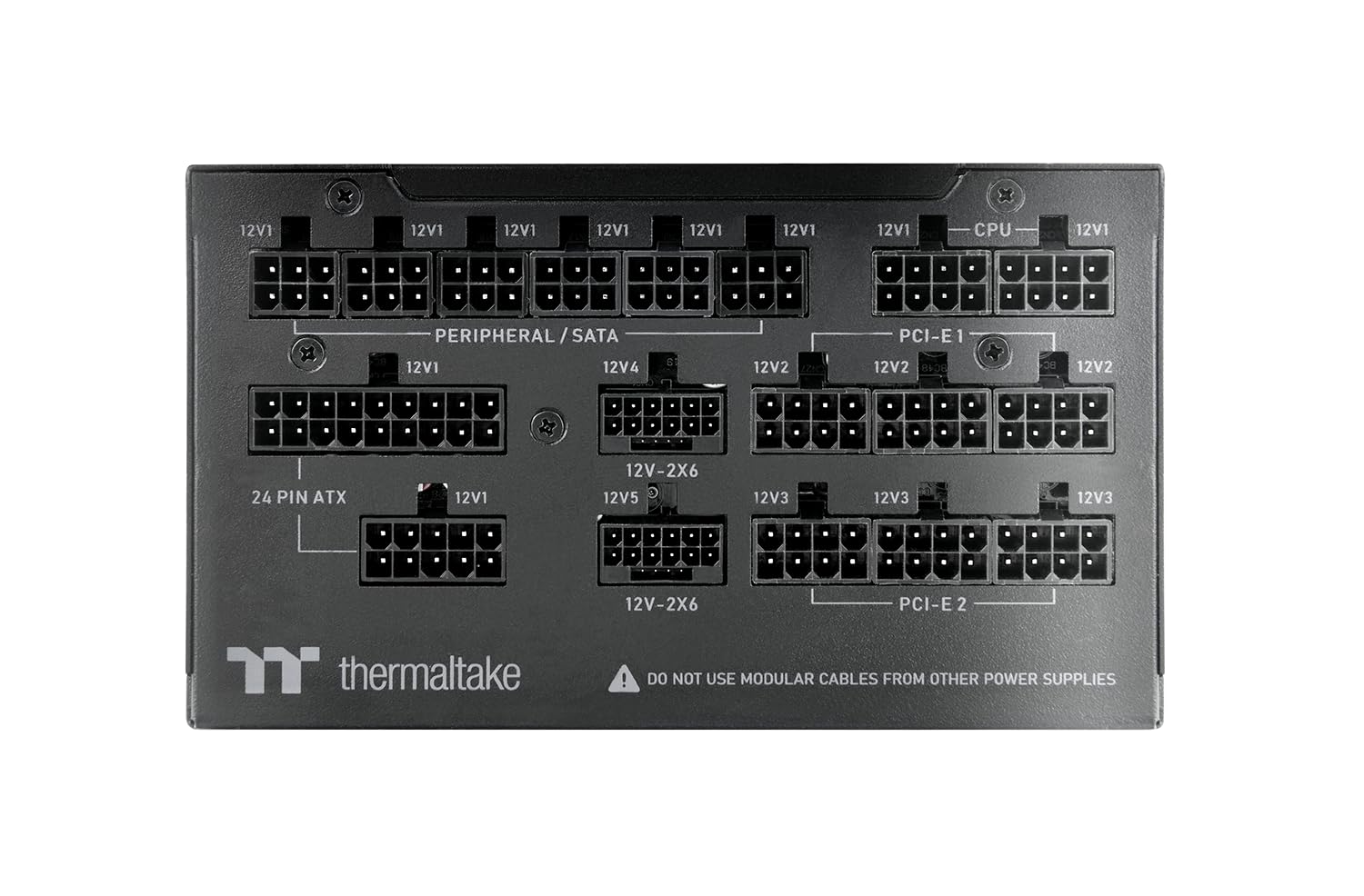 Thermaltake TOUGHPOWER TF3 1650W Fuente de Alimentación | Compatible con ATX 3.1 | PCIe Gen 5.1 (16-Pin) | 80 Plus Titanium | Totalmente Modular | 10 Años de Garantía